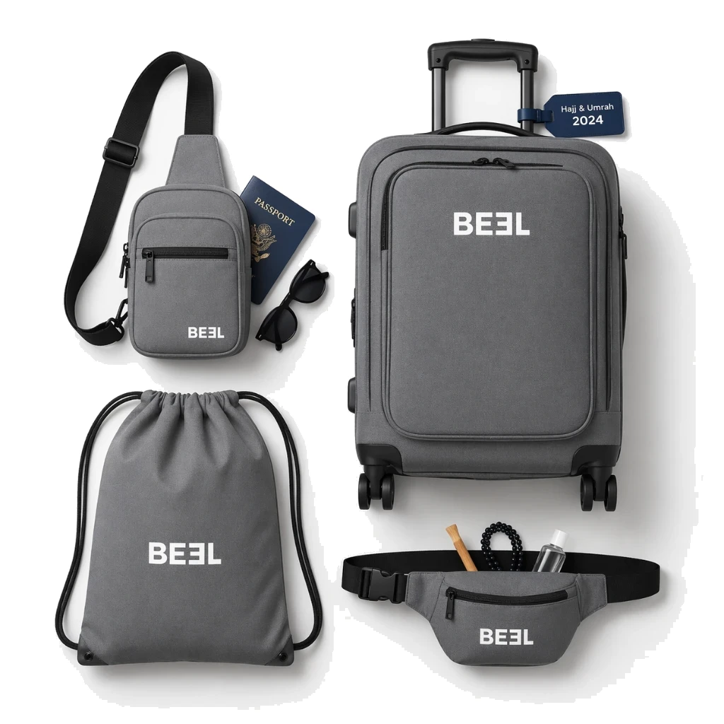 Hajj and Umrah Kit Bags in Bulk — Custom Pilgrimage Bags for Tour Operators Across India