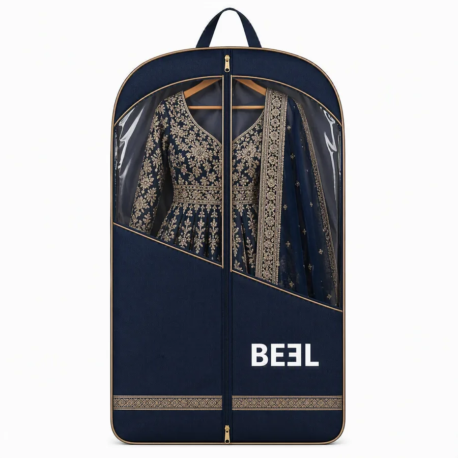 Wedding Dress Cover - Navy Blue