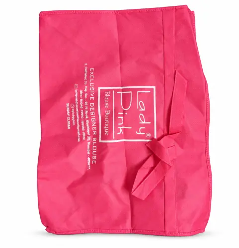 Pink Carry Bag with Print