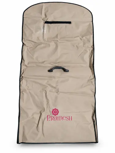 Grey Suit Cover with Carry Handle