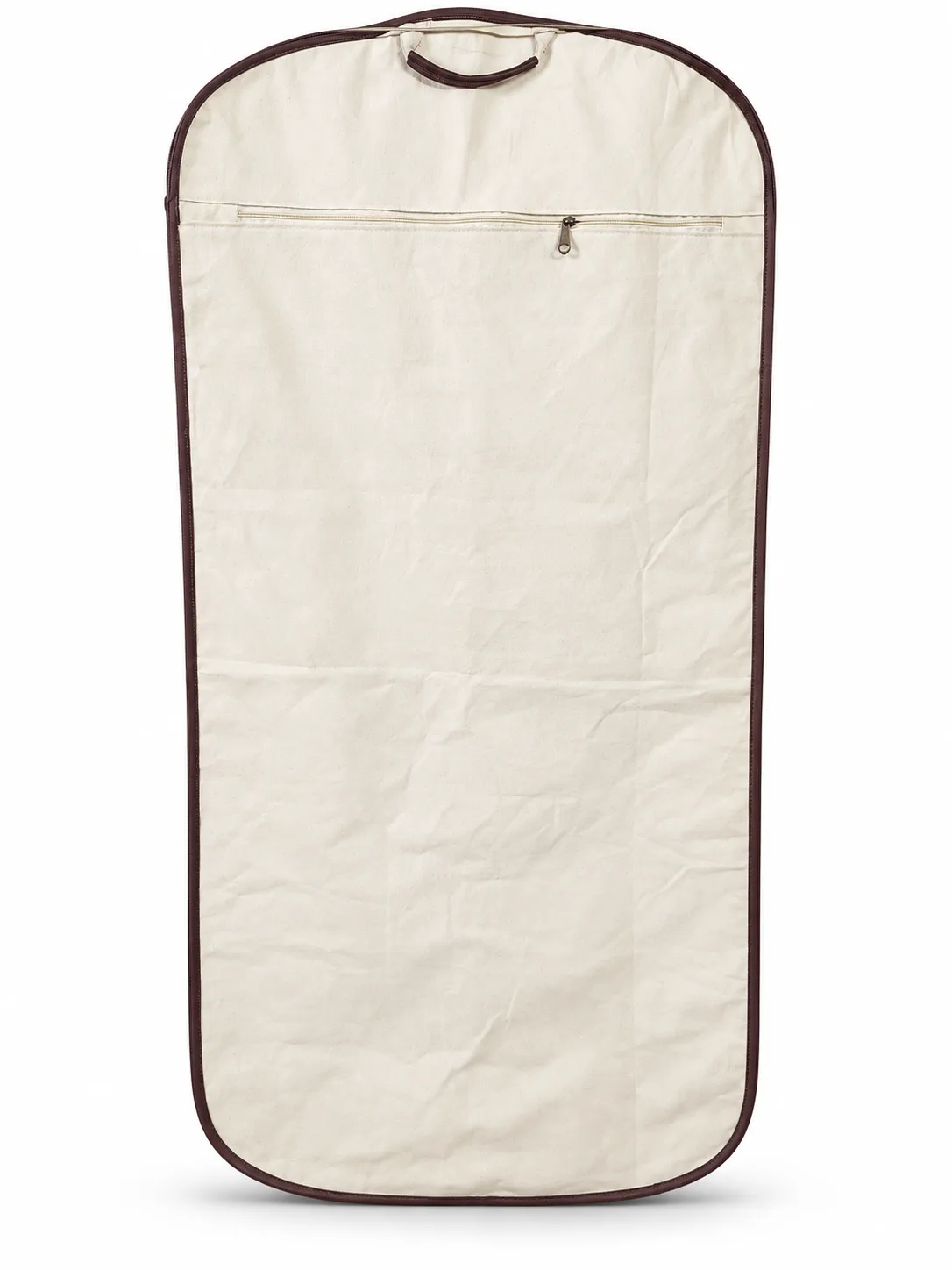 Plain Beige Suit Cover – Front view