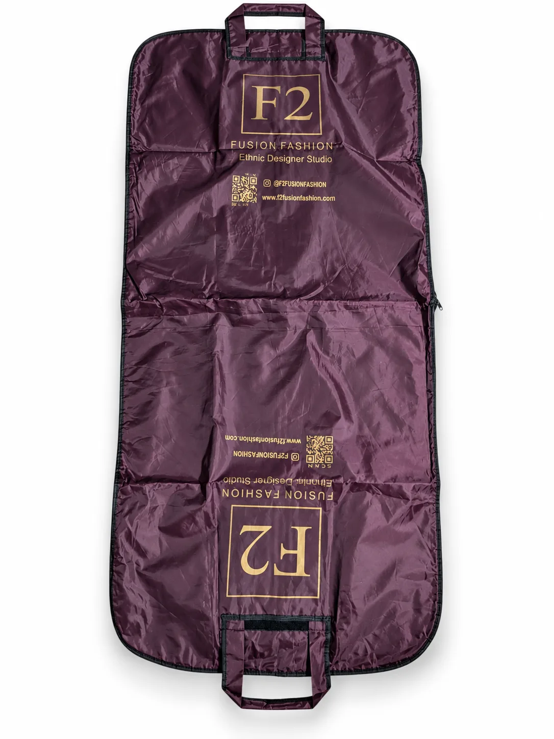 Wine Suit Cover with Handles – Front view