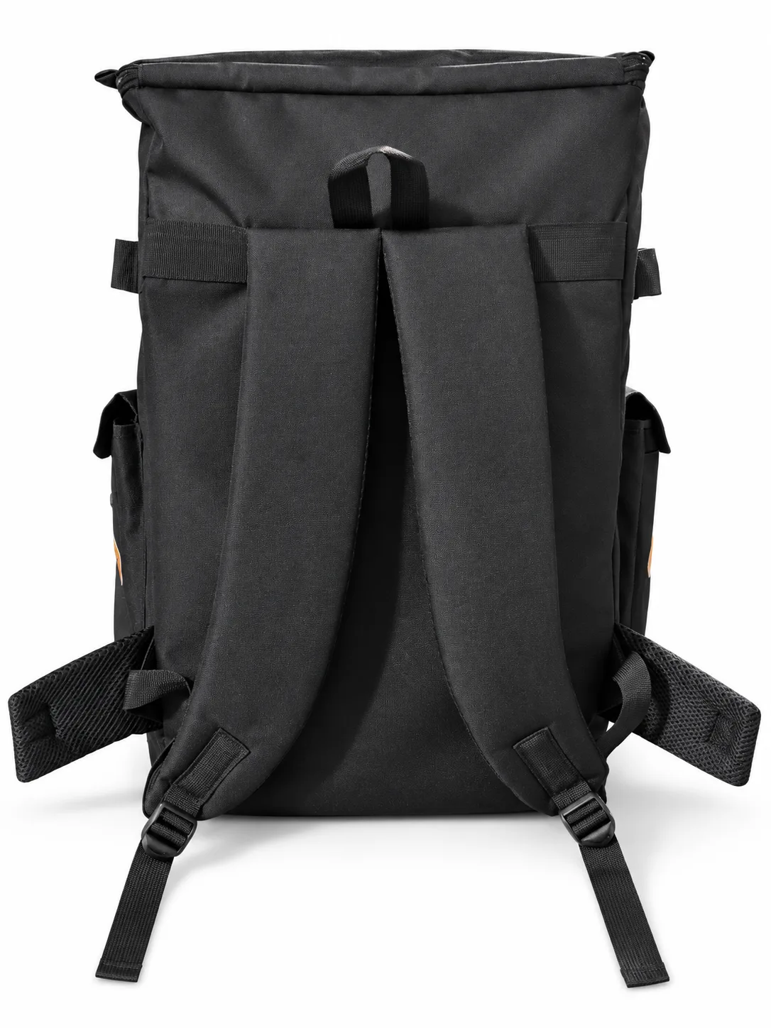 Black Delivery Backpack – Back view