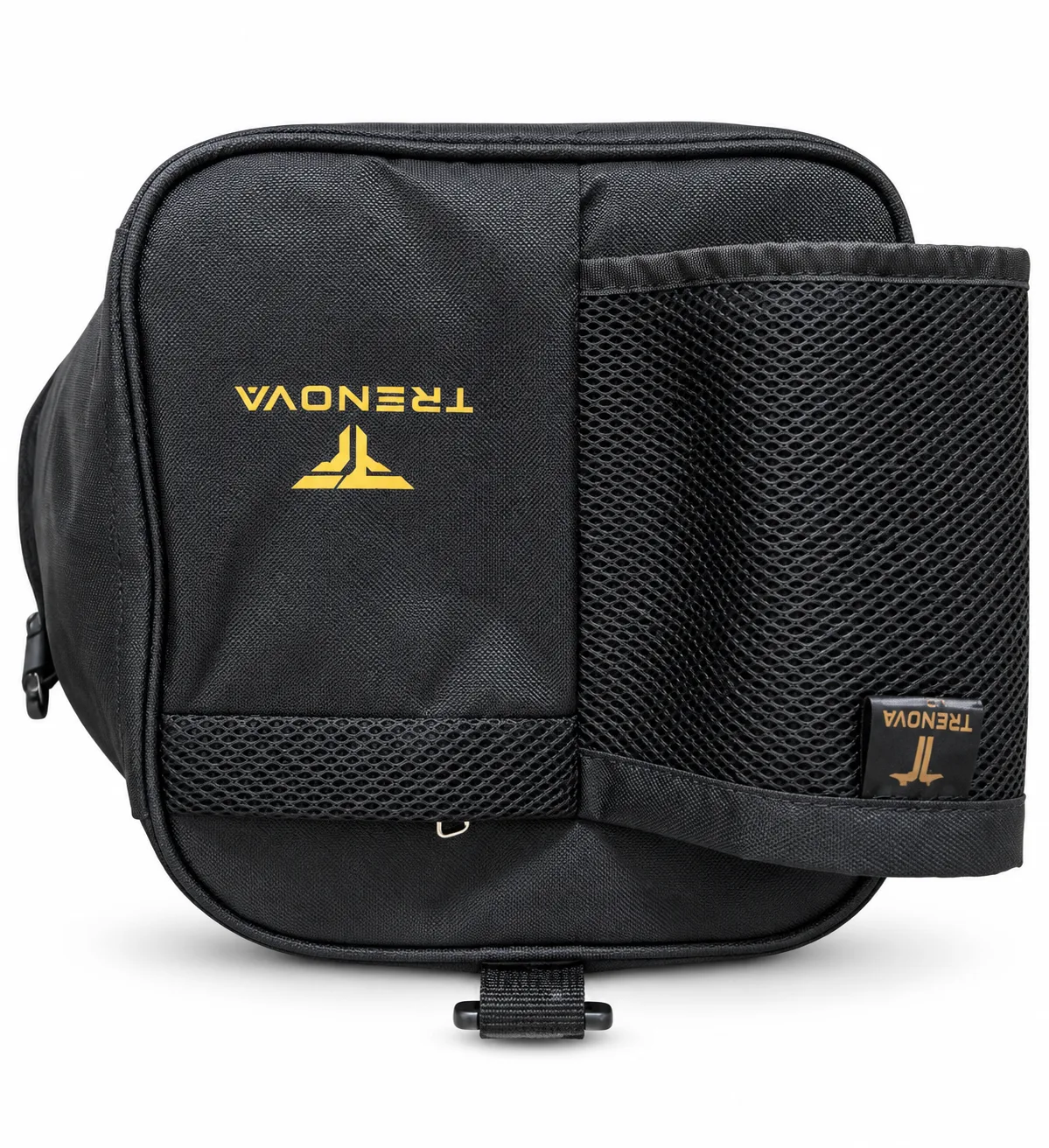 Black Barrel Duffel Bag – Side view