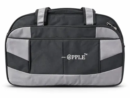 Grey and Black Duffel