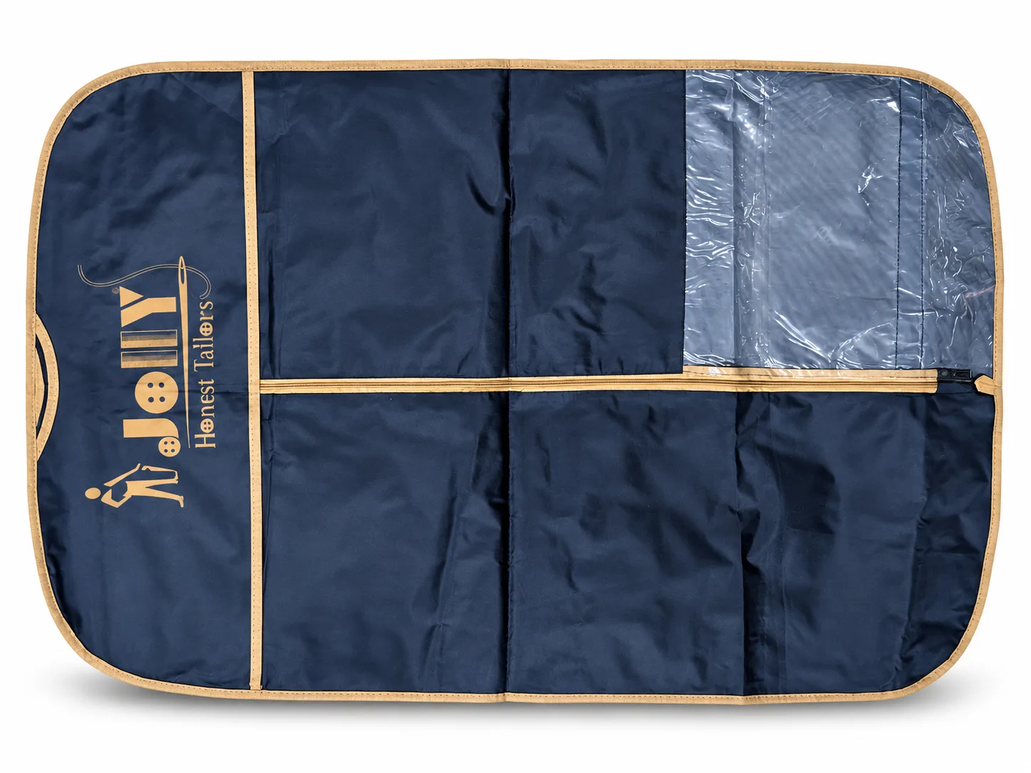 Navy Suit Cover – Open view