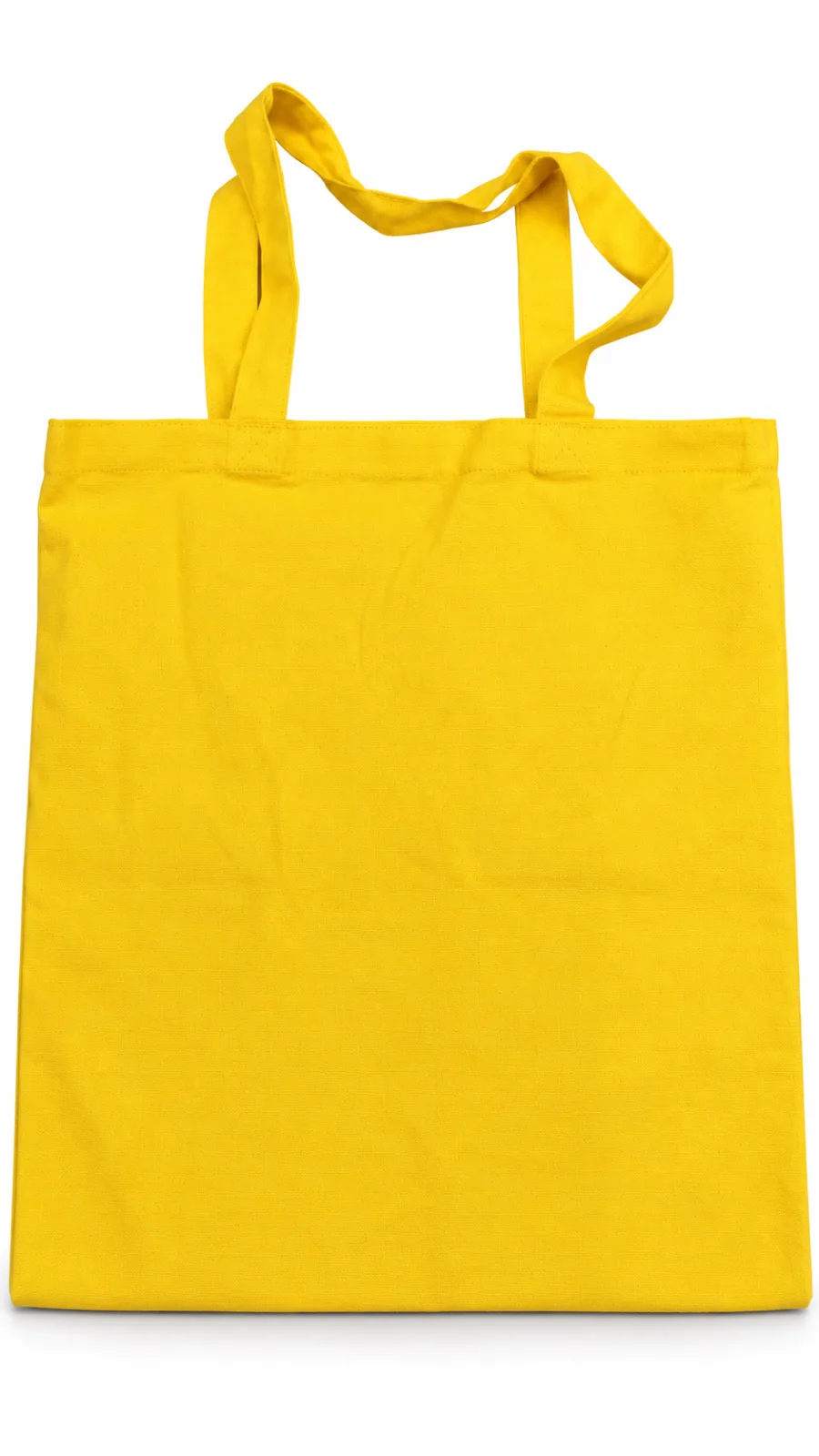 Yellow Canvas Tote – Front view
