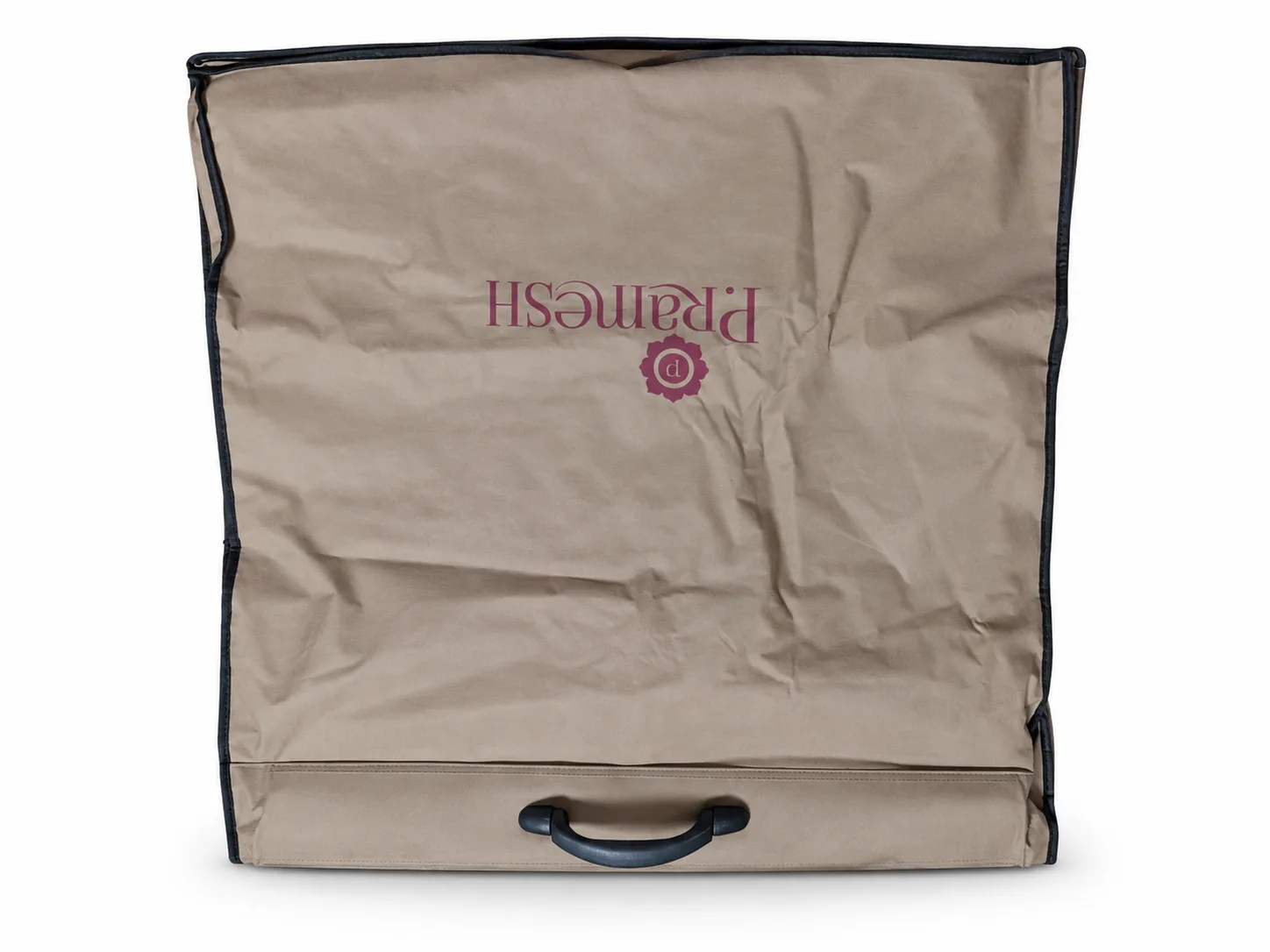 Grey Suit Cover with Carry Handle – Folded view