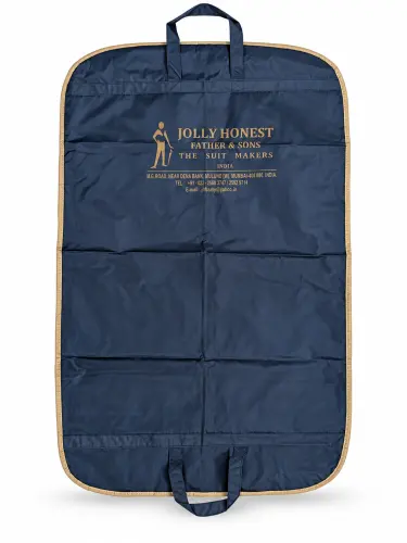 Navy Suit Cover