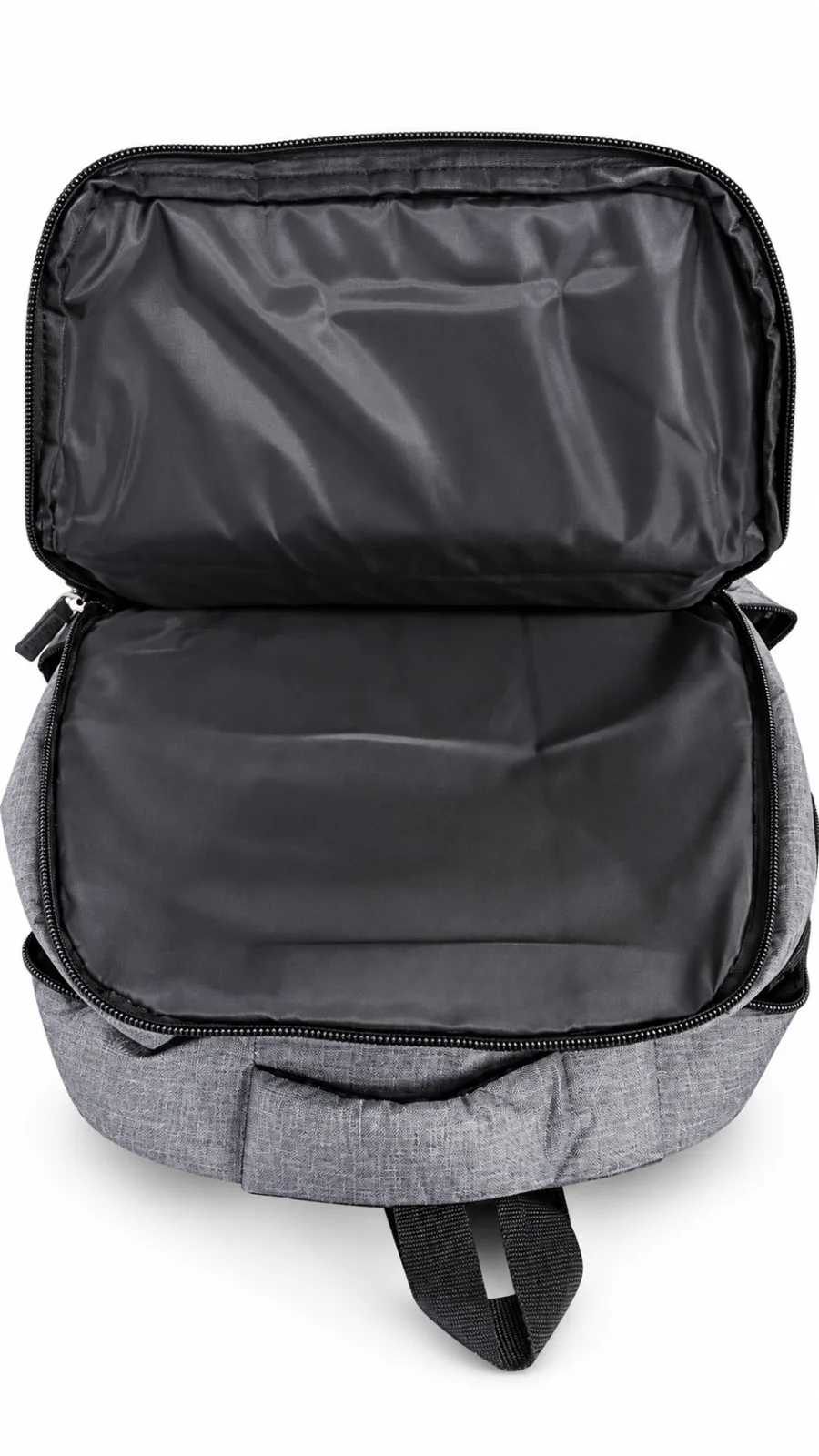 Grey Laptop Backpack – Interior 2 view