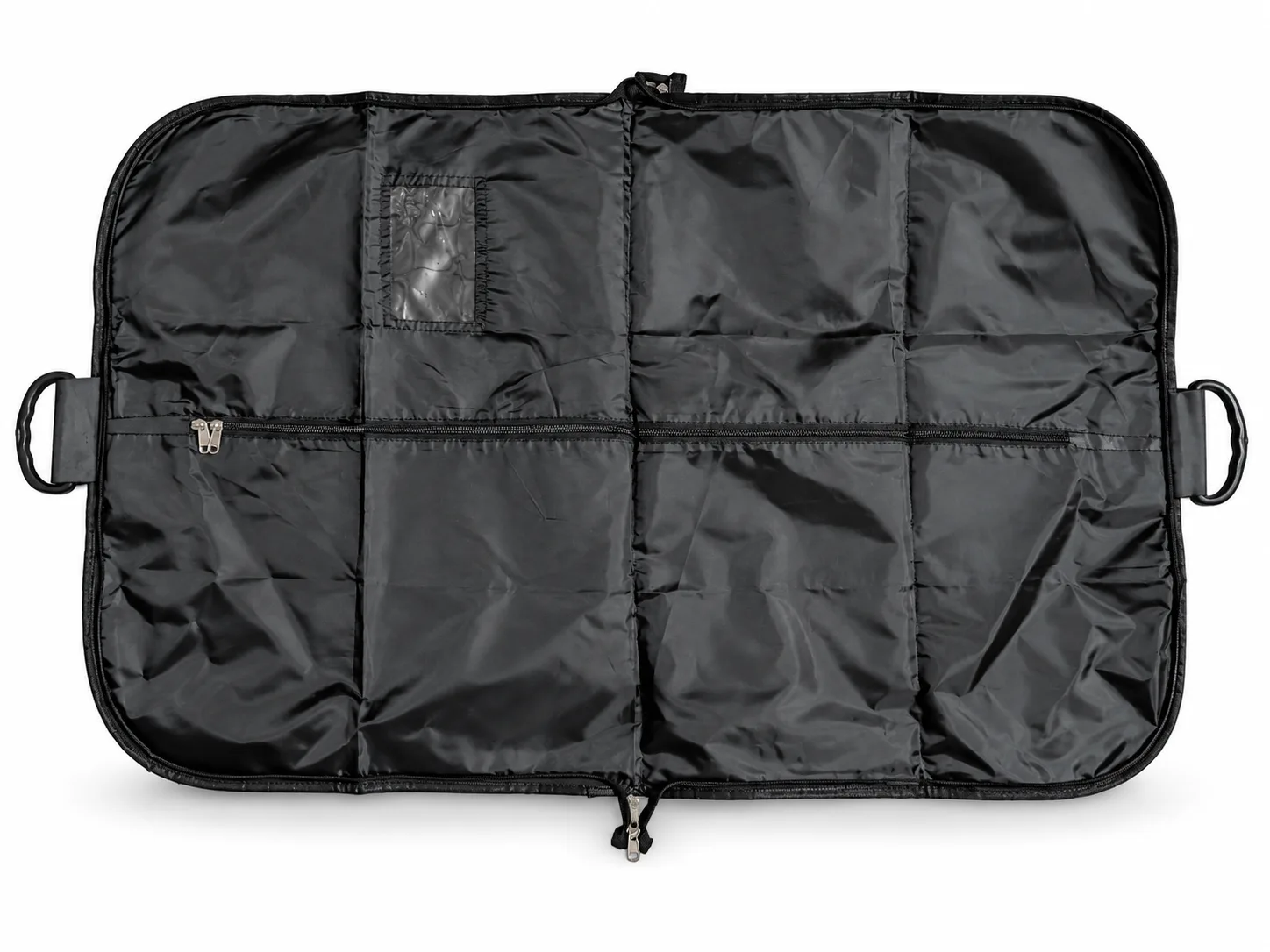 Black Gusset Suit Cover – Open view