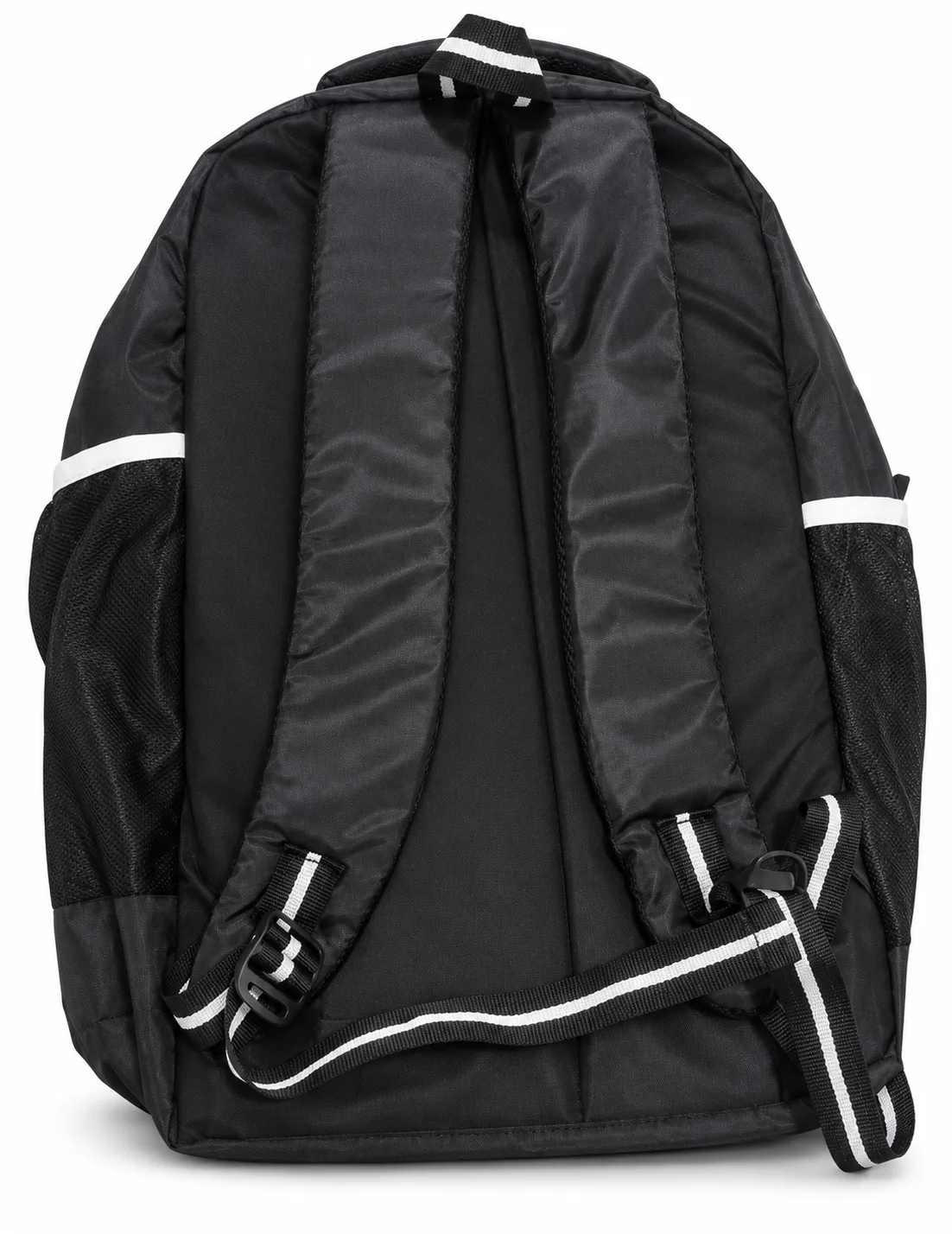 Black Reflective Backpack – Back view