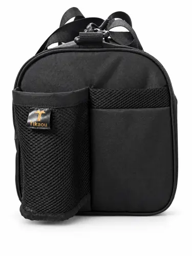 Black Duffel with Bottle Pocket