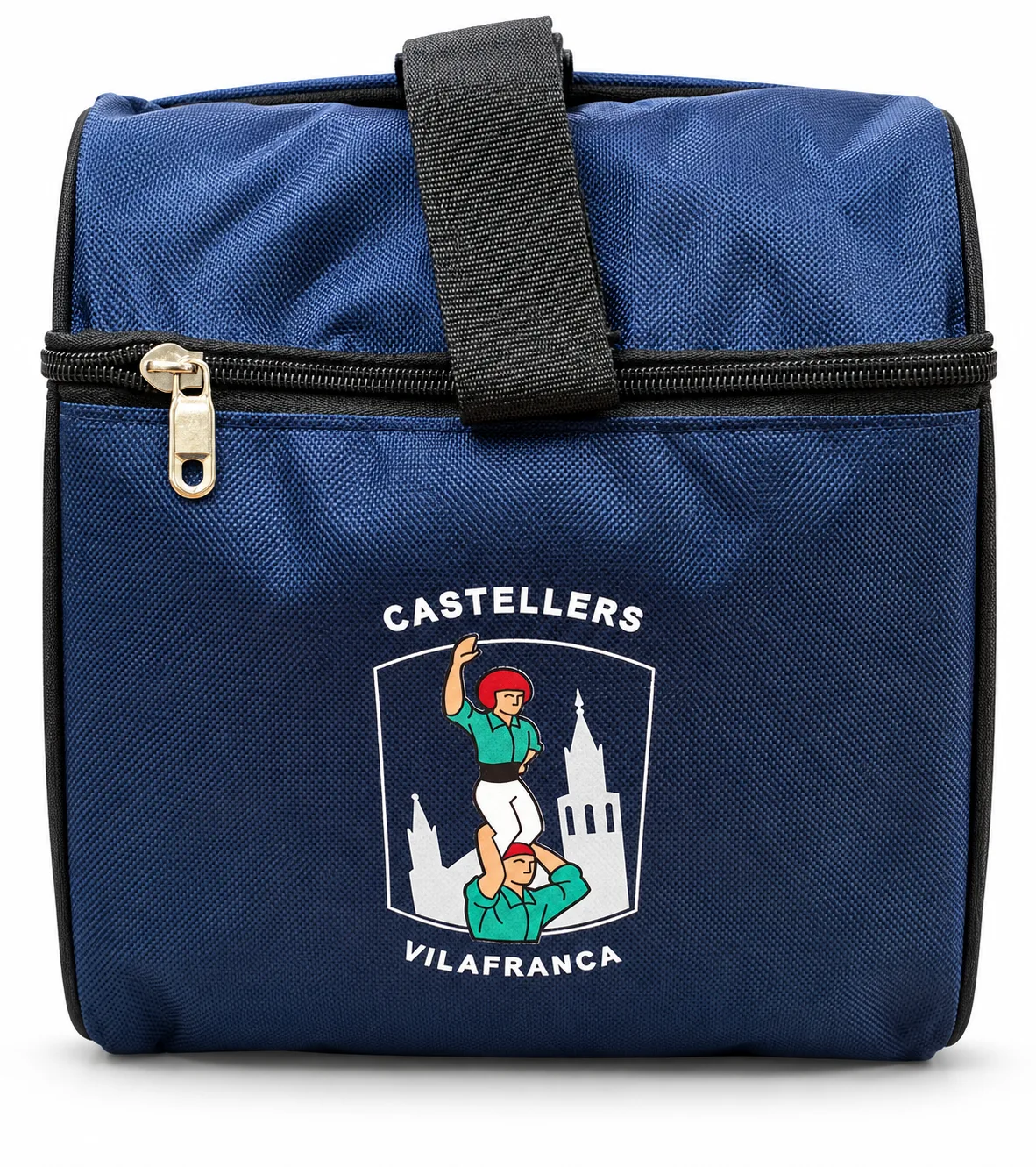 Navy Box Duffel – Front view