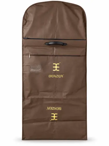 Brown Suit Cover with Handle