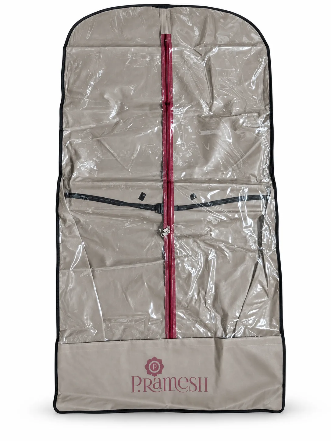 Transparent Suit Cover – Front view