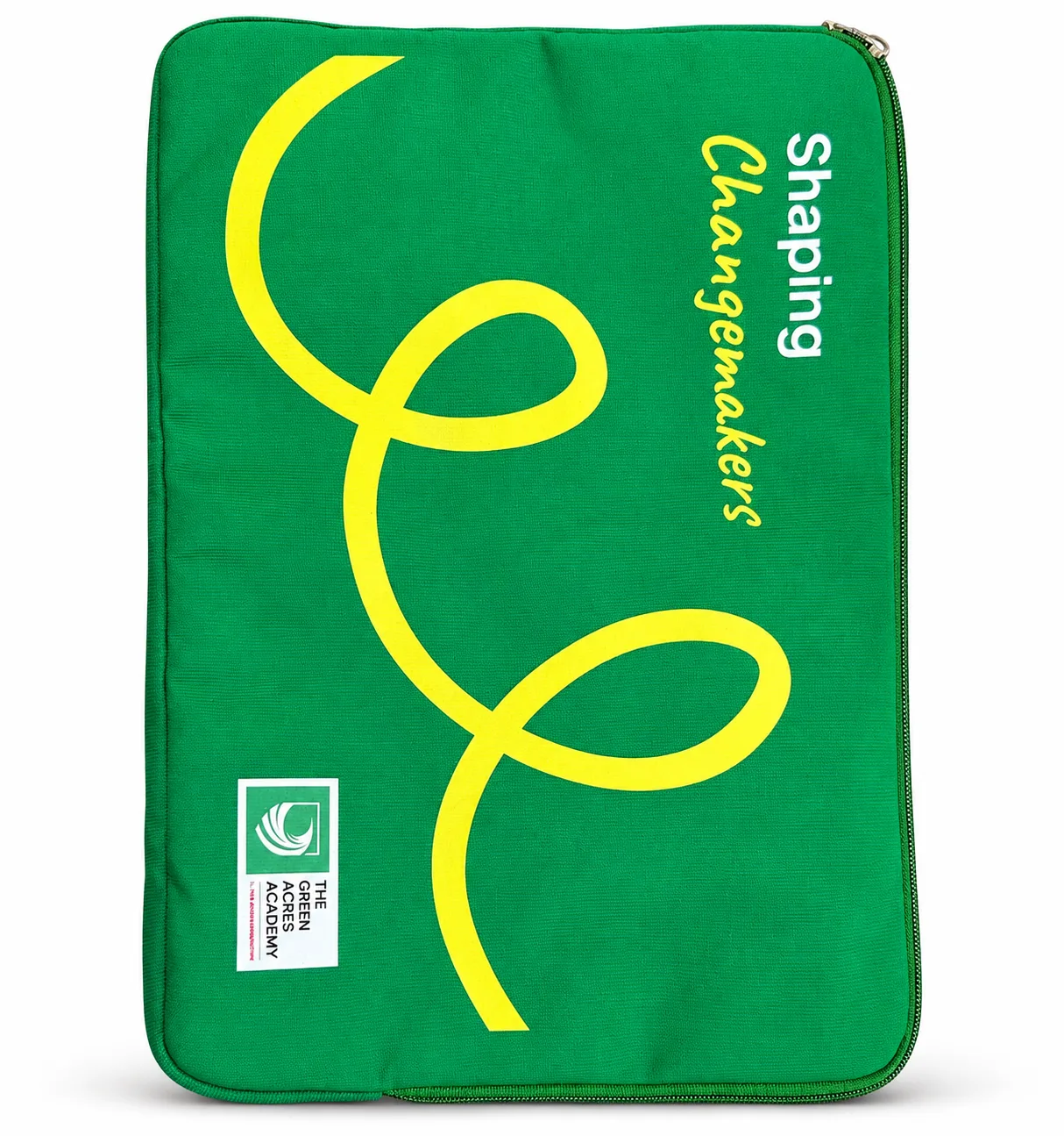 Green Printed Sleeve – Front view